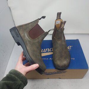 Blundstone WOMENS Chelsea Rustic Brown Boot
